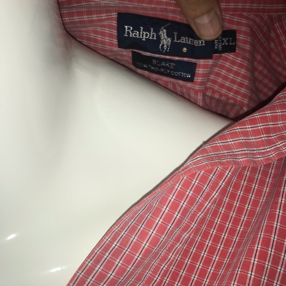 Men’s Ralph Lauren Salmon Twill Button Down Shirt. Make an offer! - Picture 3 of 3